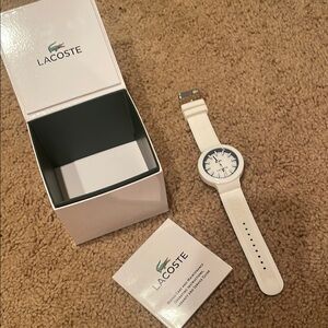 Lacoste watch in EUC